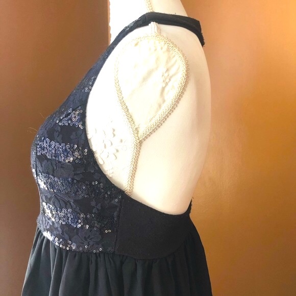 Black Racerback Dress - Picture 2 of 6